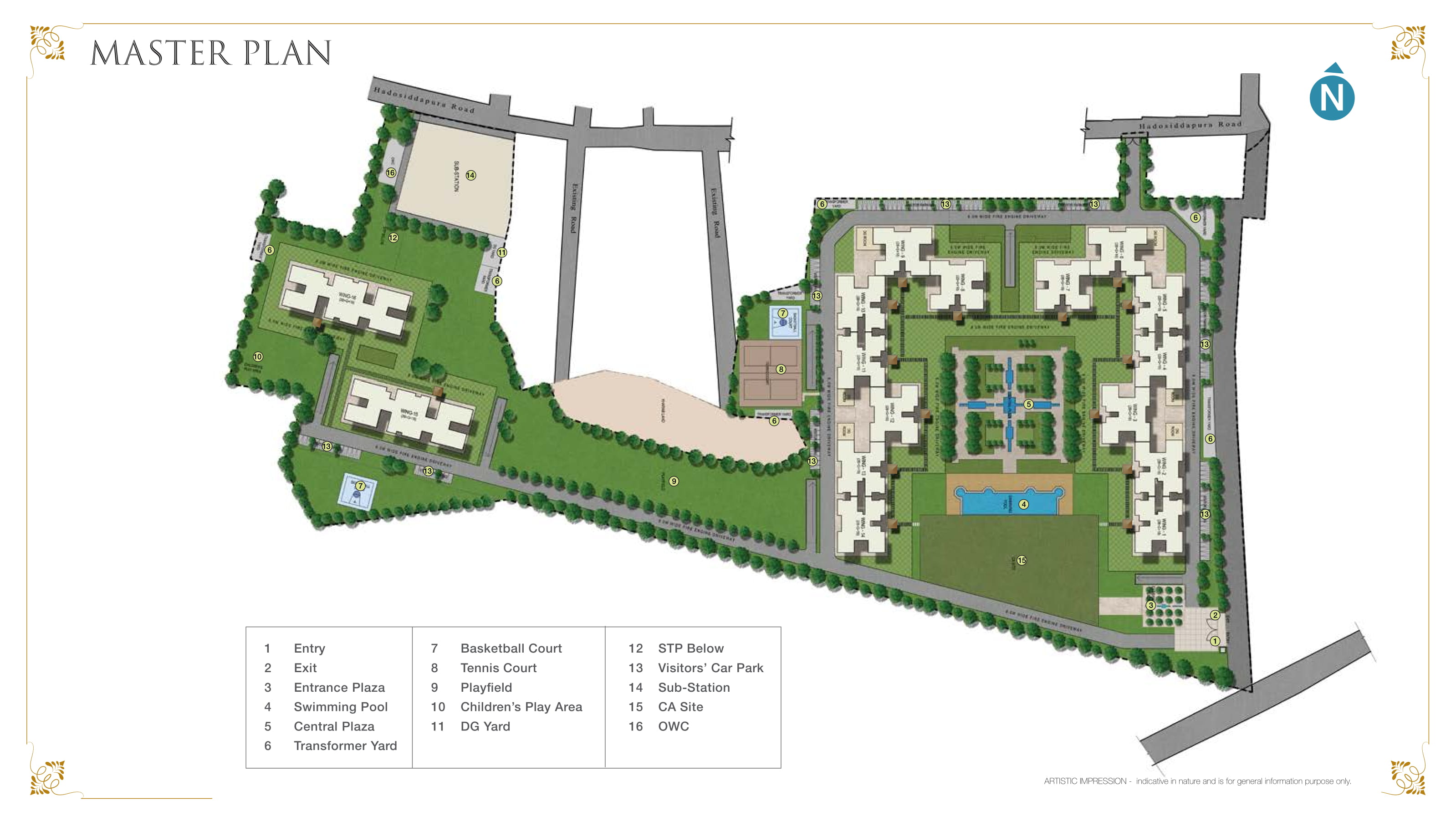 Sobha Royal Pavilion Master Plan